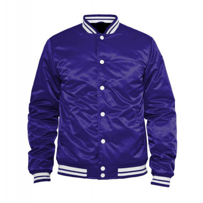 Satin Varsity Jacket